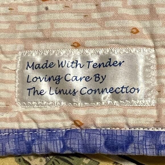 Handmade Baby Quilt 45x41 Patchwork - Picture 11 of 12